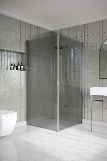 Shower enclosure with hinged doors Classic 148 (102x102)