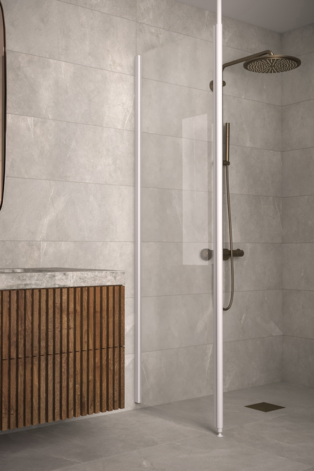 Shower screen with telescopes Classic 131