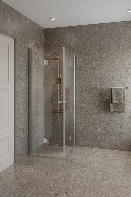 Shower enclosure with folding doors, Limited batch Classic E50 SPECIAL BATCH