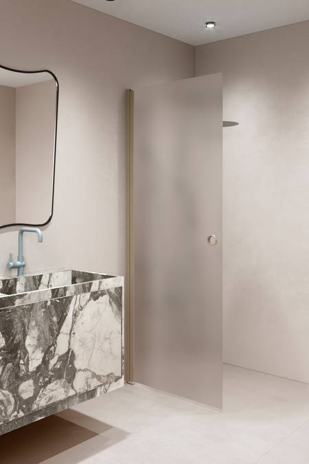 Hinged shower door Forma 302