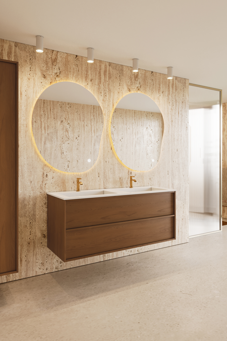 Allaskaappi Corian kaksoisaltaalla Casa H05
