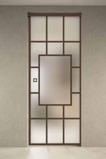 pocket door with soft closing mechanism Inne P1S Shanghai