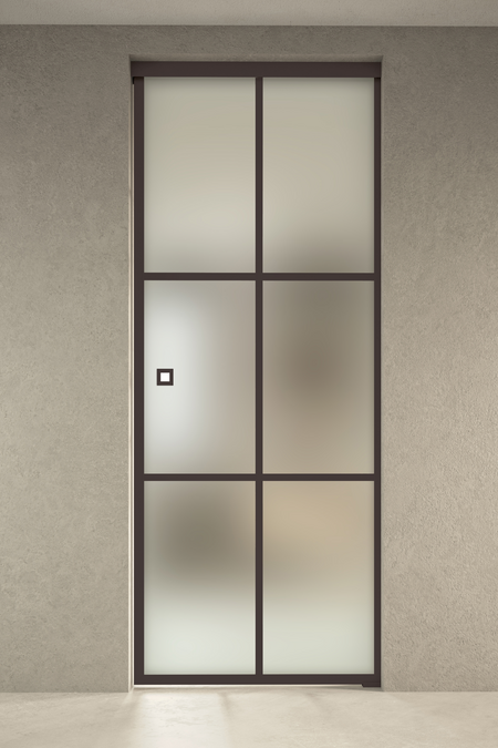 Pocket door med Soft closing-mekanism Inne P1P Paris