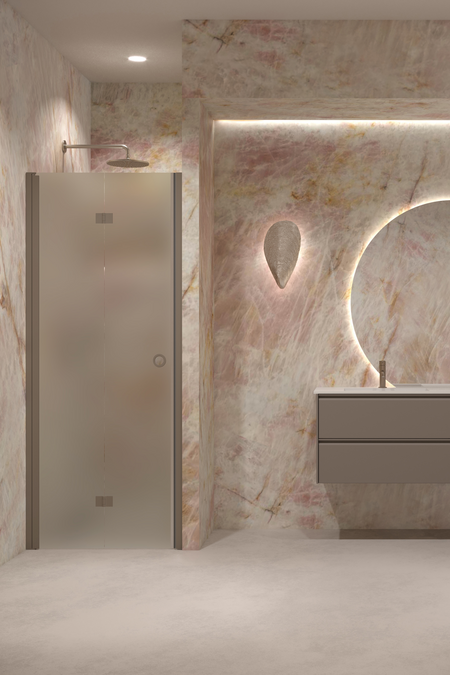 Taittuva suihkuovi magneettilukituksella Forma 383