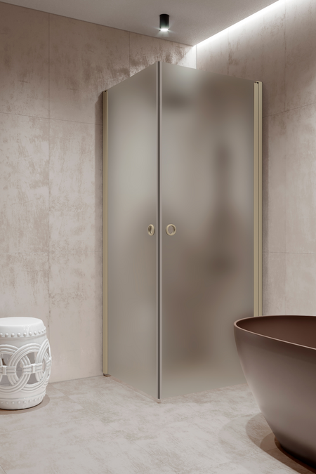 Shower enclosure with hinged doors Forma 372