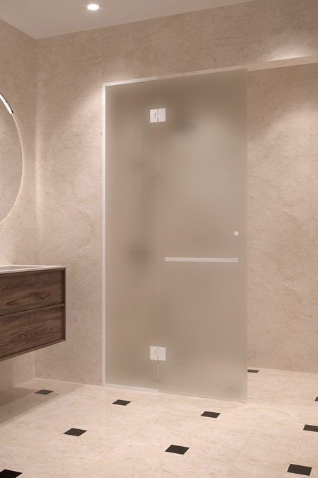 Framed shower screen with a fixed part Vetro 520