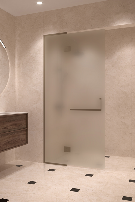 Framed shower screen with a fixed part Vetro 520